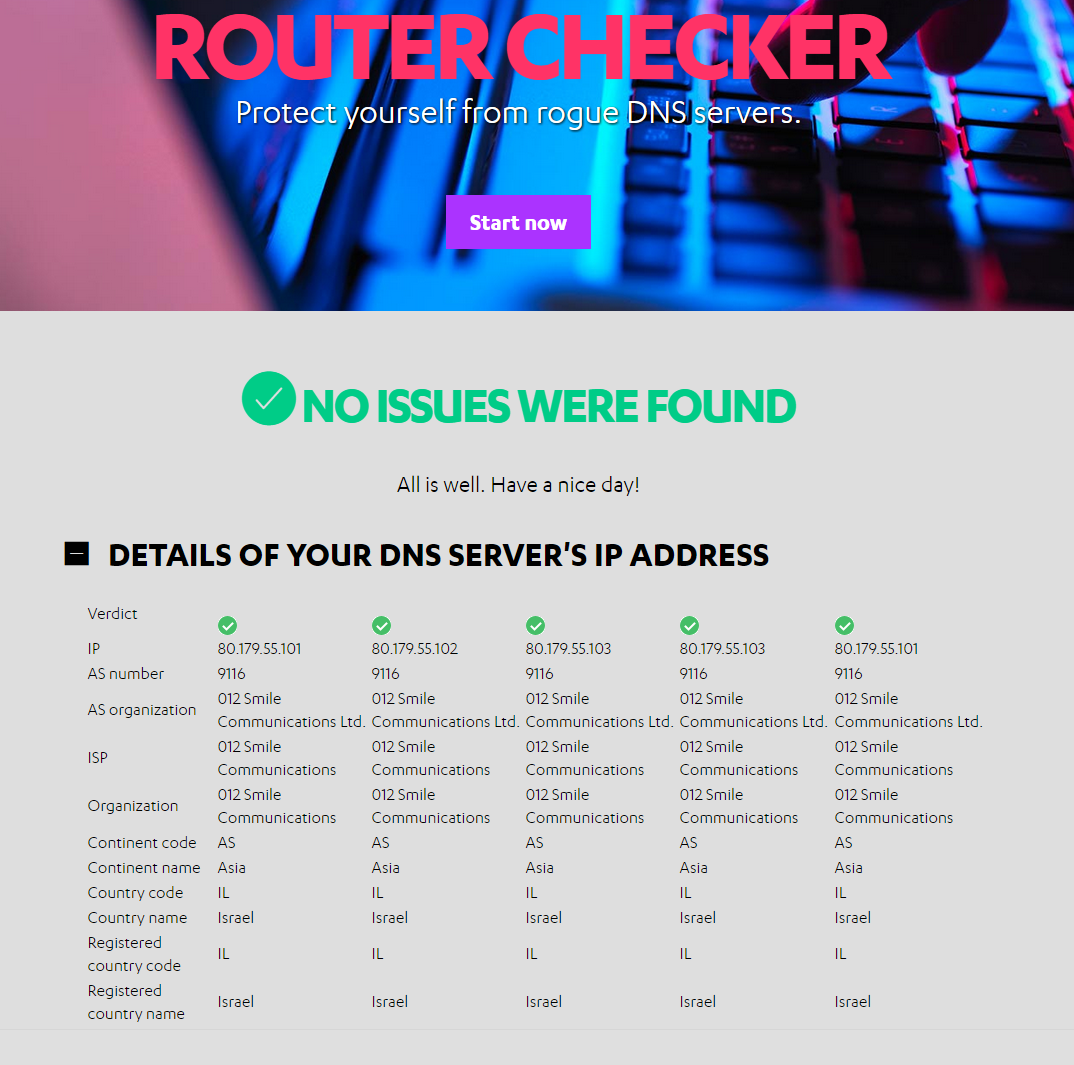 Router_Checker
